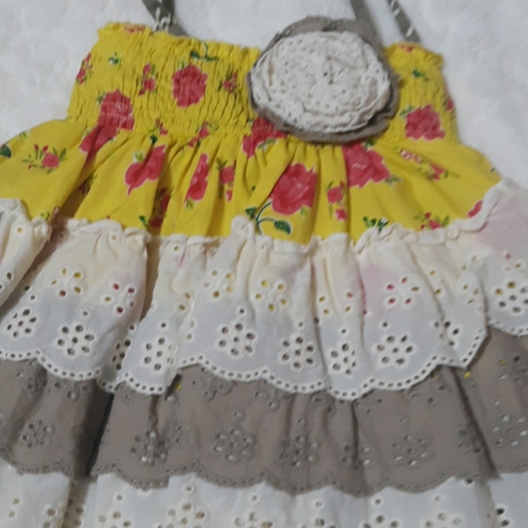 EUC Mustard Pie shirt/skirt - Picture 3 of 5